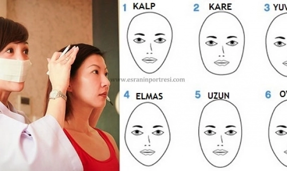 Yüz şekline uygun kaş modelleri