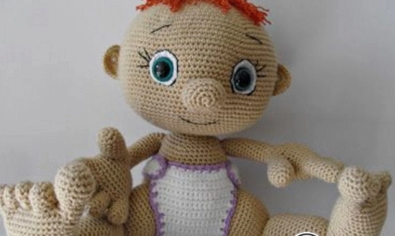 Amigurumi Oyuncak Bebek Modeli Ve Yapılışı