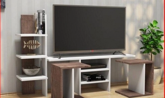 Zigon Sehpalı Modern TV-Duvar Ünite Modelleri