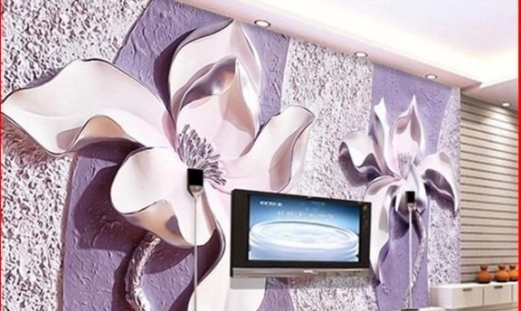 TV Arkası İçin İnanılmaz 3 Boyutlu Duvar Kağıtları