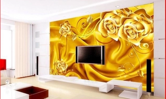 TV Arkası İçin İnanılmaz 3 Boyutlu Duvar Kağıtları