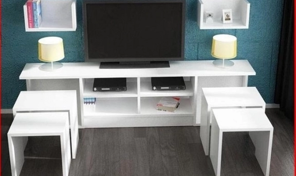 Zigon Sehpalı Modern TV-Duvar Ünite Modelleri