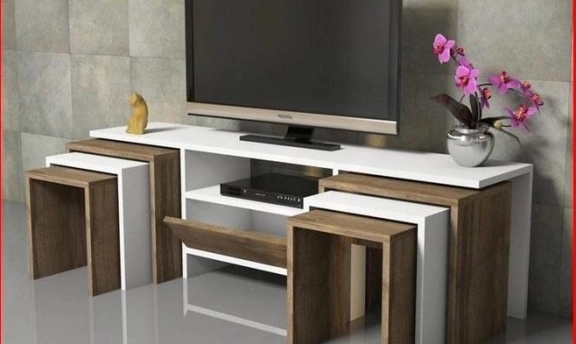 Zigon Sehpalı Modern TV-Duvar Ünite Modelleri